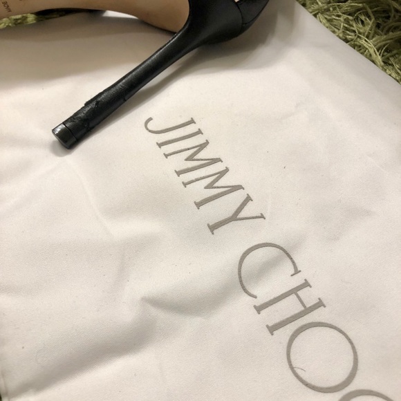 *Sold* Jimmy Choo 💫 black & gold pumps - Picture 6 of 6